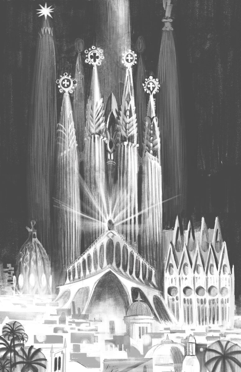 Sagrada Familia Drawing