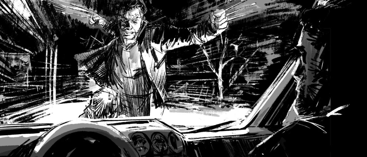 Logan (2017) keyframe by Gabriel Hardman