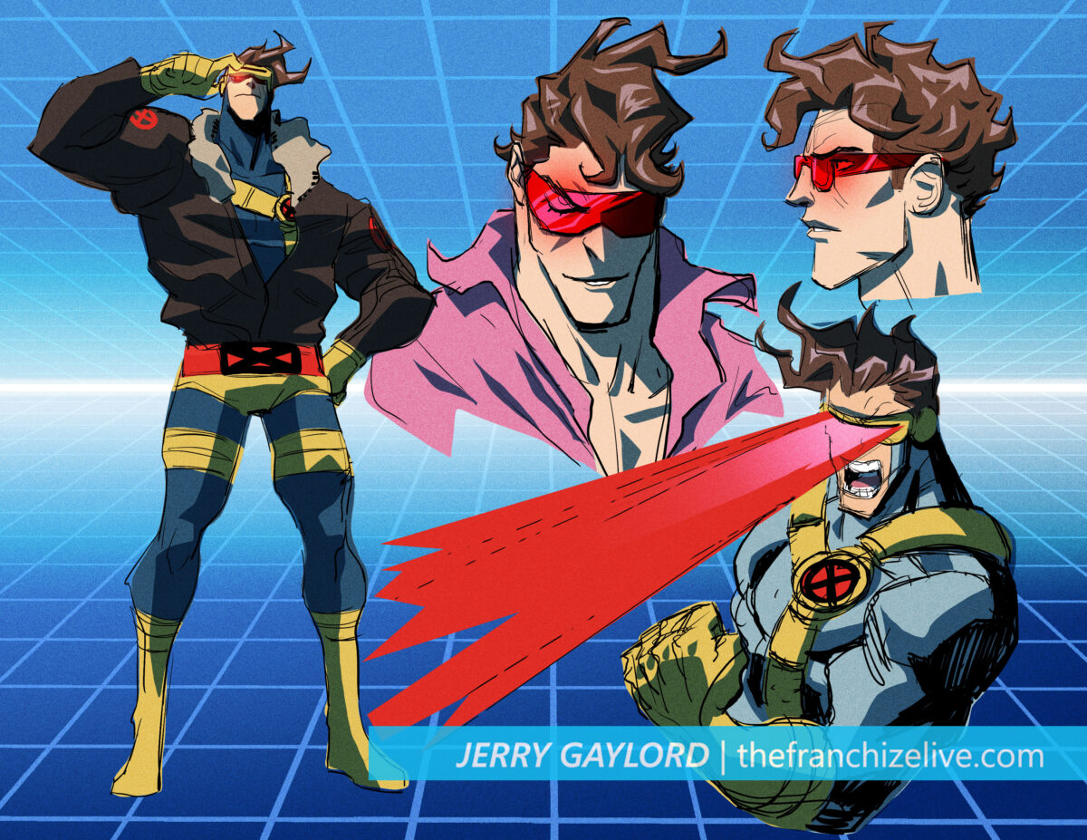 design piece inspired by my time on X-Men 97