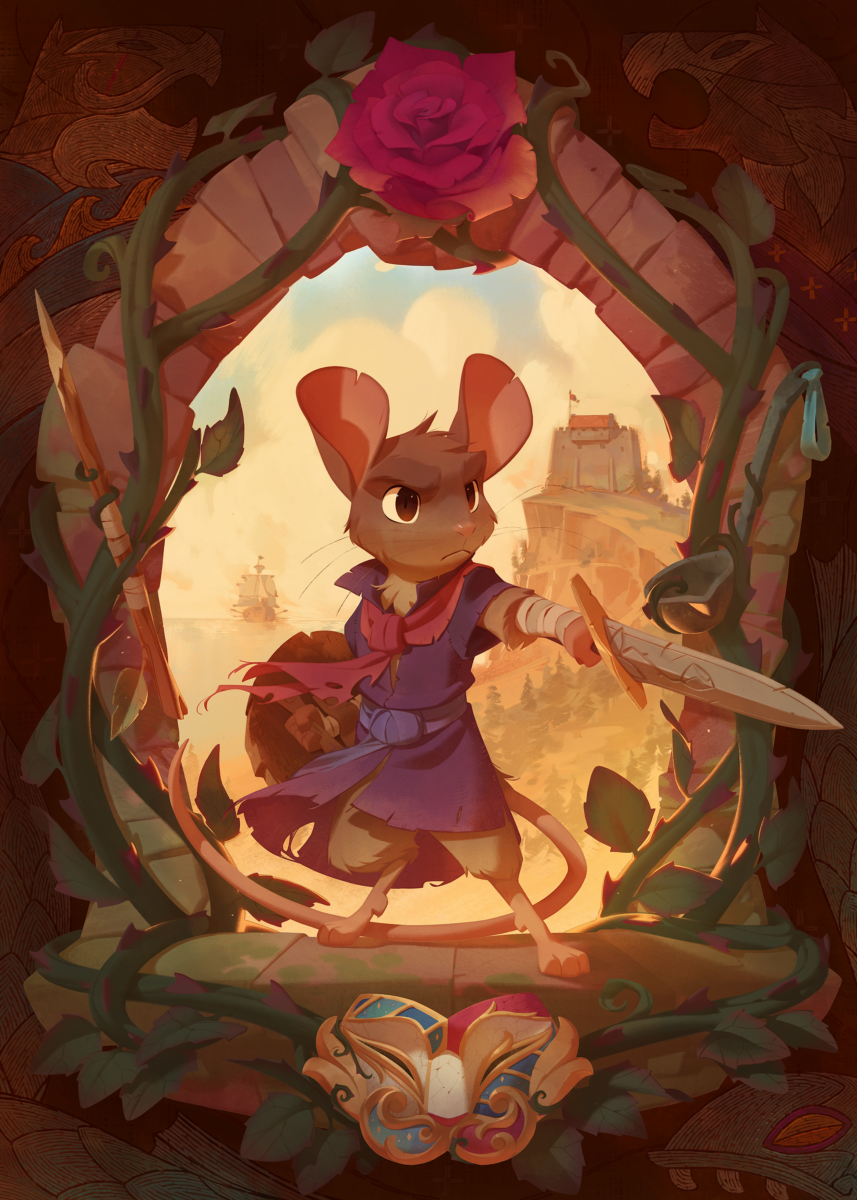 Martin the Warrior of the Redwall series of books by Brian Jacques