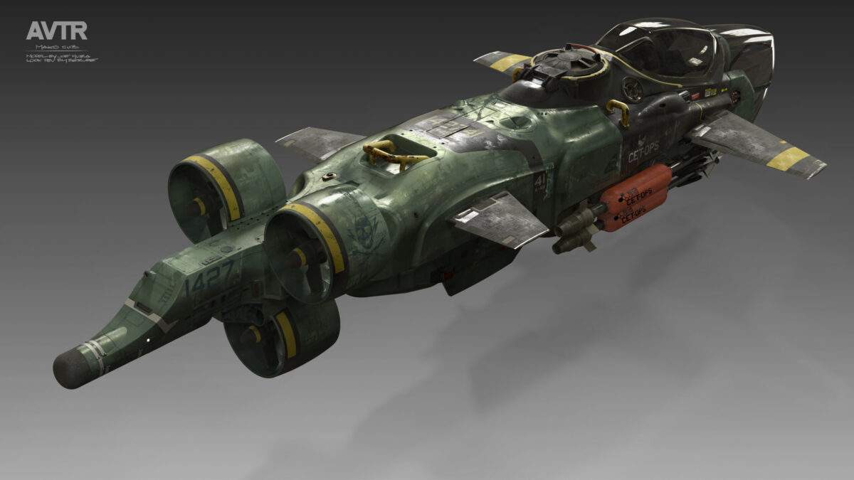 Mako look development for Avatar: Fire and Ash by Jonathan Berube