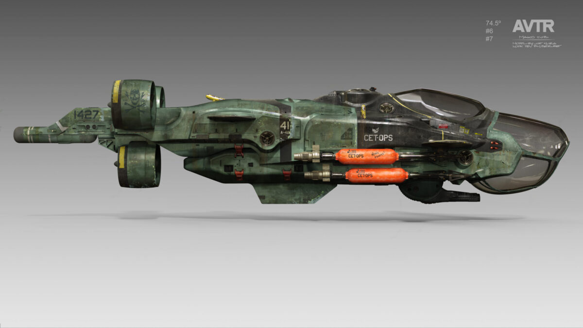 Mako look development for Avatar: Fire and Ash by Jonathan Berube